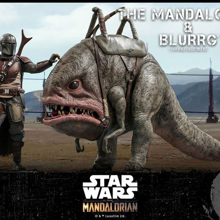 The Mandalorian and Blurrg Star Wars The Mandalorian Action Figure 2-Pack 1/6 37 cm